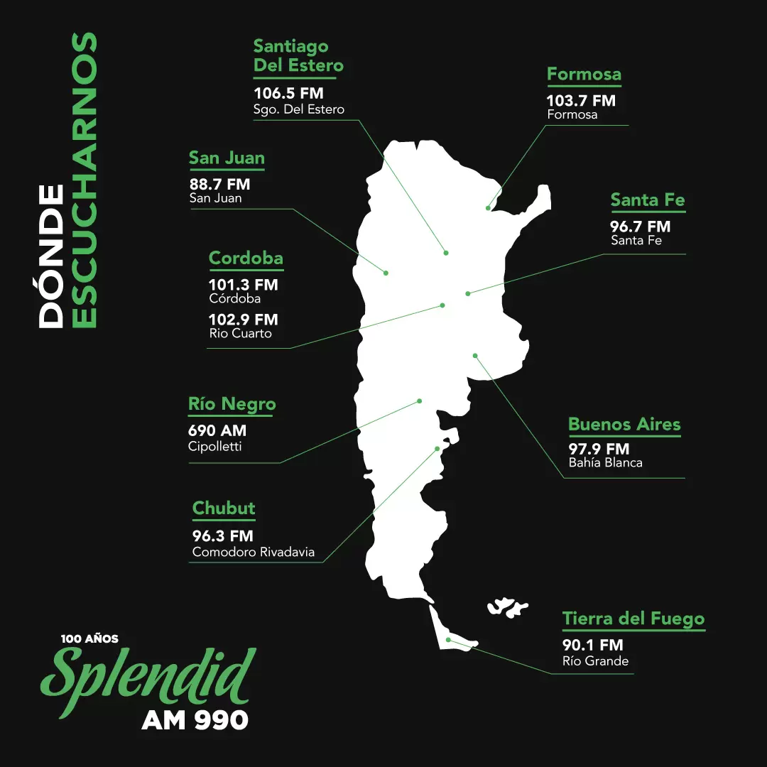 Repetidoras - Splendid AM 990