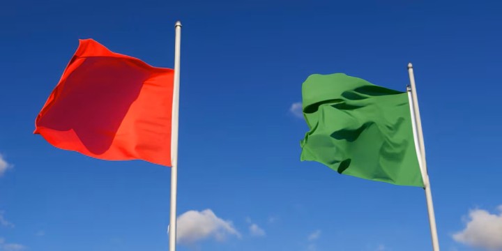 Cómo detectar una red flag