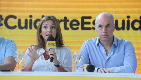 Contundente paro de docentes contra el gobierno de Larreta