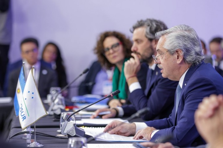 Alberto Fernández insistió en que el Mercosur fue "el que más cedió" en el acuerdo con la Unión Europea
