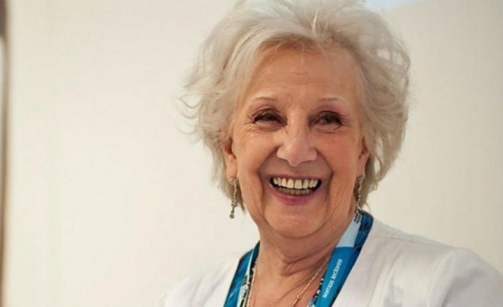 "Tengo 90 años y la posibilidad de servir a una causa", Estela de Carlotto