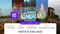 Te regalamos un espectacular viaje a Concordia