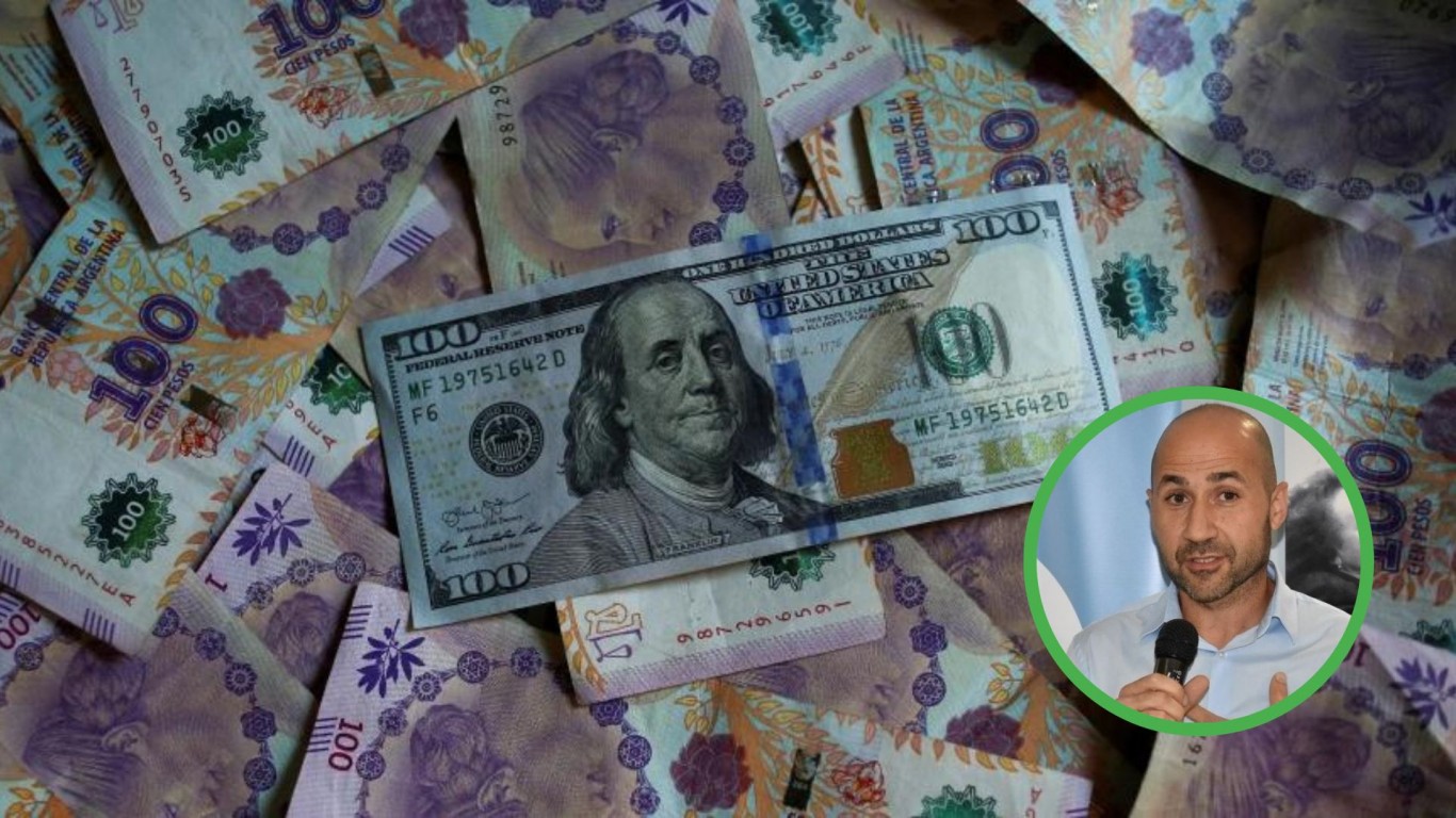 Andrés La Blunda: “Dolarizar la economía implicaría un tipo de cambio de entre $5000 y $8000 cada dólar”