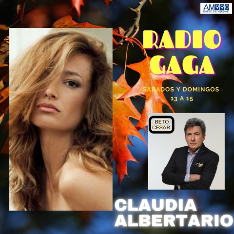 Claudia Albertario desde Miami Beach en exclusiva para Radio GaGa