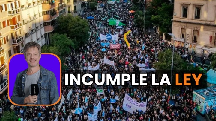 Quinta marcha universitaria: el reclamo que el Gobierno sigue sin escuchar