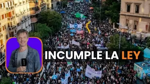 Quinta marcha universitaria: el reclamo que el Gobierno sigue sin escuchar
