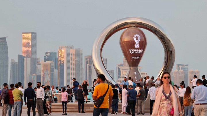 Mundial de Qatar: &quot;La ciudad está desbordada&quot;