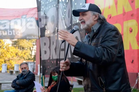 "Vamos a ir a Plaza de Mayo para decir que esto así no va", Eduardo Belliboni