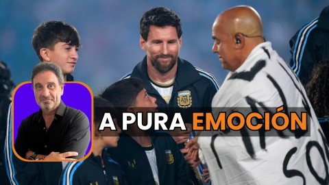 FABIO SANTANA: el veterano de Malvinas que cantó el himno en la despedida de MESSI