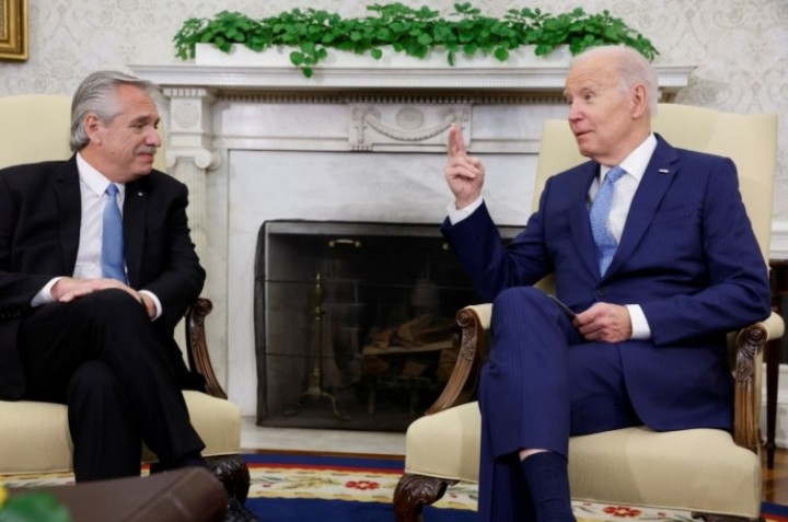 Alberto Fernández se reunió con Biden en la Casa Blanca y le pidió mantener el respaldo del FMI