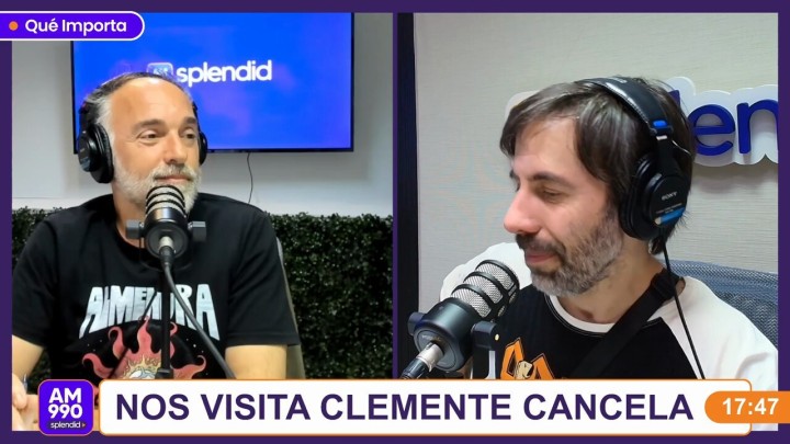 Clemente con Barton: "Me gustaría tener una alternativa, los medios están en una situación jodida"