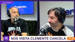 Clemente con Barton: "Me gustaría tener una alternativa, los medios están en una situación jodida"