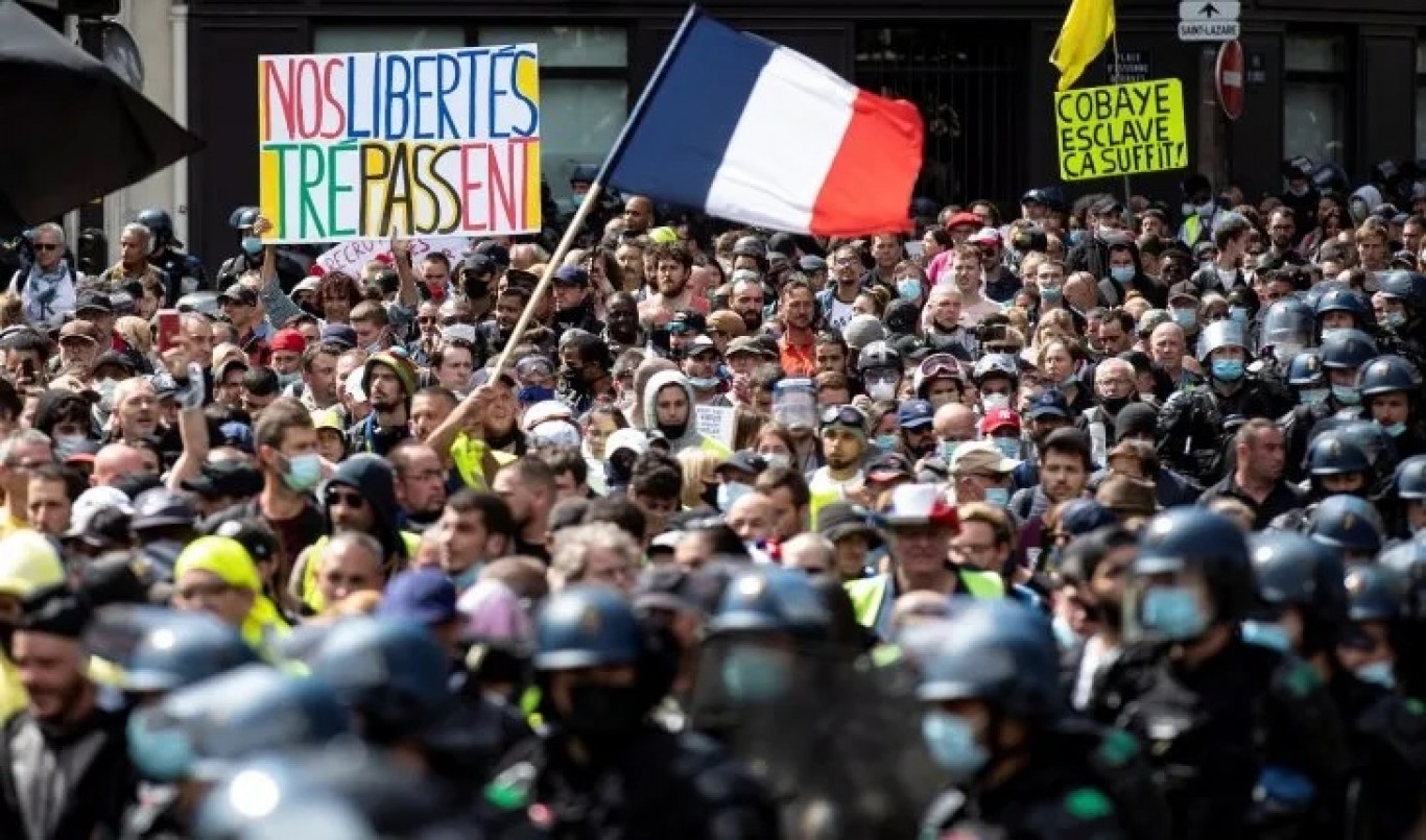 Maïwenn Bordron: "Hubo más de 2 millones de manifestantes en las calles, es una cifra que en Francia no se veía desde 1995"