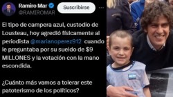 Manuel Jardón: “Me resulta ofensivo que tomen una imagen donde aparece mi hijo”.