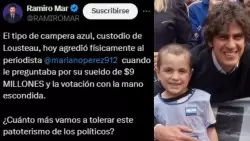 El hijo de Manuel Jardón fue escrachado por Ramiro Marra en la marcha federal universitaria