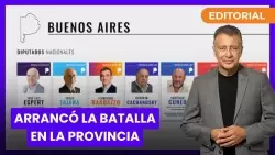 Arrancó la batalla en la Provincia
