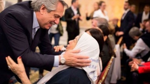 Madres de Plaza de Mayo cruzó a Alberto Fernández