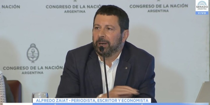 Alfredo Zaiat con Barton: "Milei es un chanta, no pasa un primer parcial de economía"