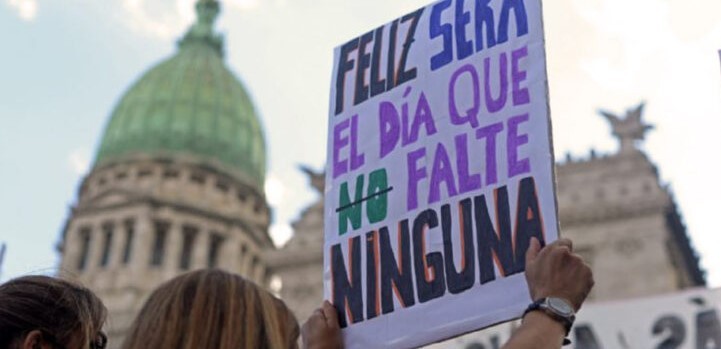 Victoria Aguirre: "Acaba de ocurrir un femicidio en Chaco"