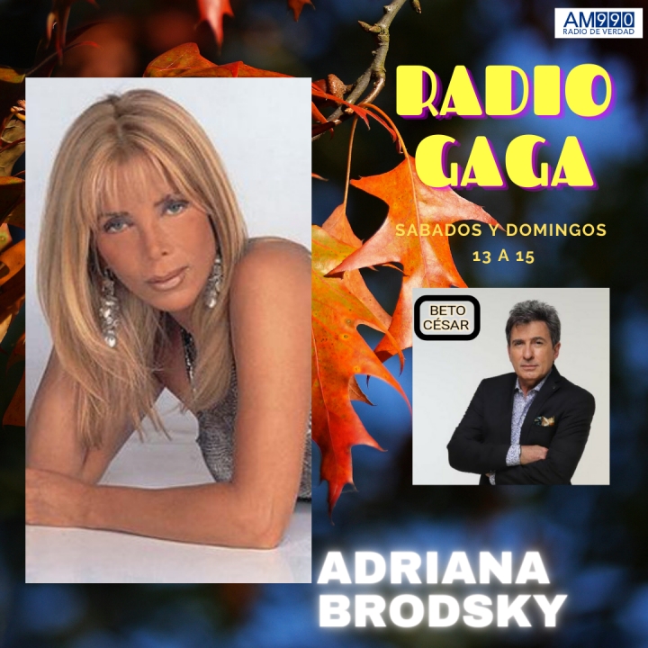 ADRIANA BRODSKY, en el momento mas difícil de su profesión... en Radio GaGa