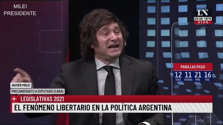 La misión de Milei es derechizar el debate político. - Roberto Caballero