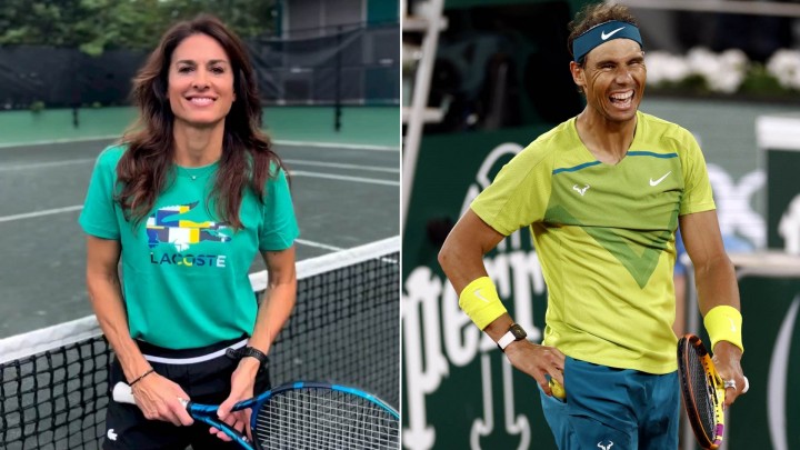 Gabriela Sabatini desafió a Rafael Nadal y jugarán un doble mixto en la visita del español a la Argentina