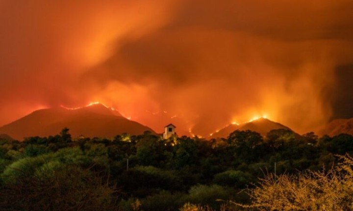 Alexis Ochoa: "El 99% de los incendios son por mano humana"