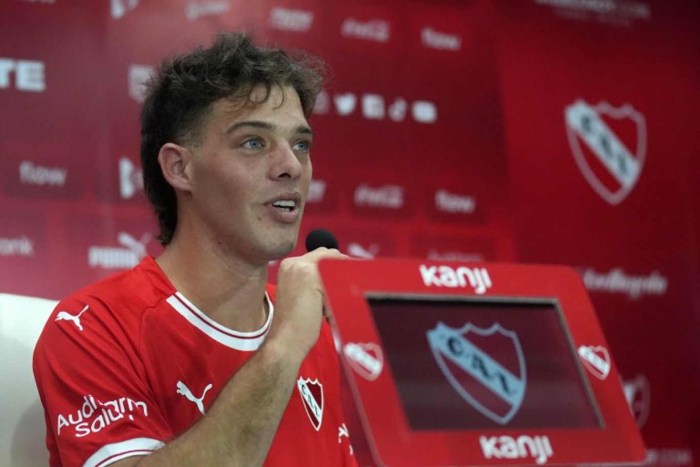 Santiago Maratea lanzó la campaña para ayudar a Independiente: "Es una colecta muy desafiante para mi"