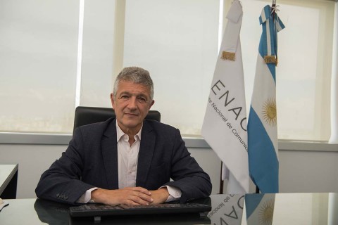 Gustavo López: “Es consecuente lo que está haciendo el ENACOM con lo que está haciendo el Gobierno”