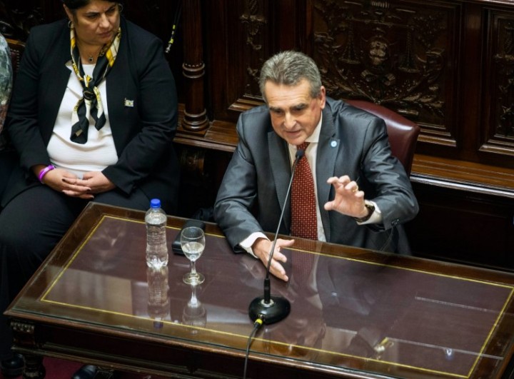 Rossi en el Senado: "Los jueces de la Corte son parte del partido judicial"
