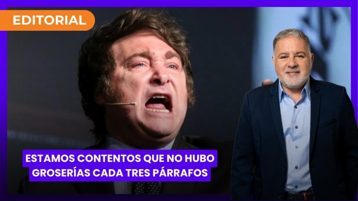 Estamos contentos que no hubo groserías cada tres párrafos l editorial de Fabián Doman