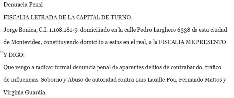 Jorge Bonica: &quot;Lacalle Pou no era la mejor opción pero era el que podía sacar al Frente Amplio después de 15 años&quot;