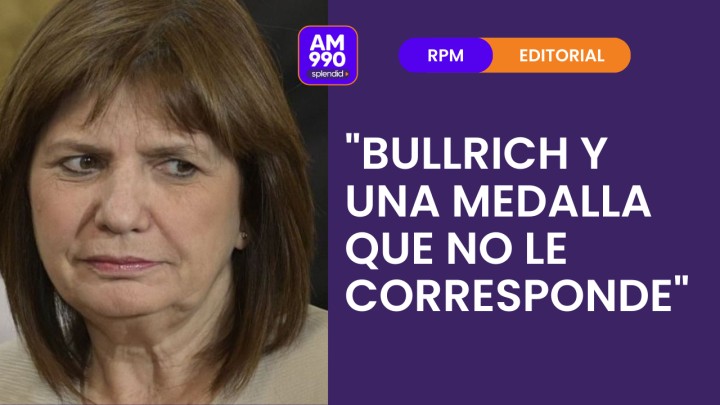 "Bullrich y una medalla que no le corresponde" - el editorial de Rolando Graña