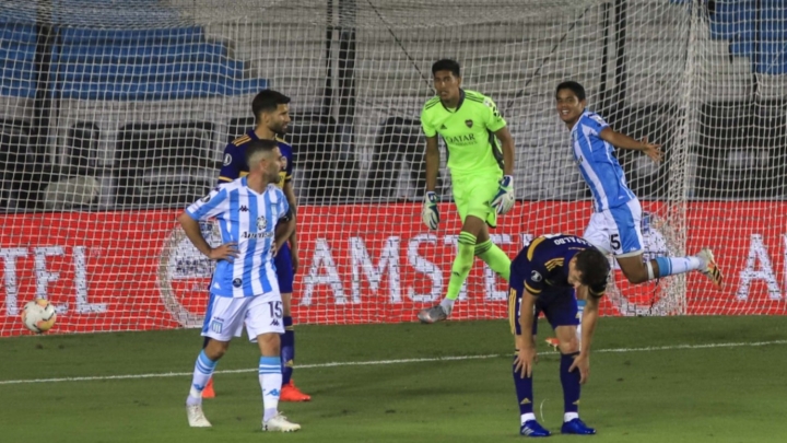 Libertadores por La 990: Racing derrotó a Boca en el partido de ida