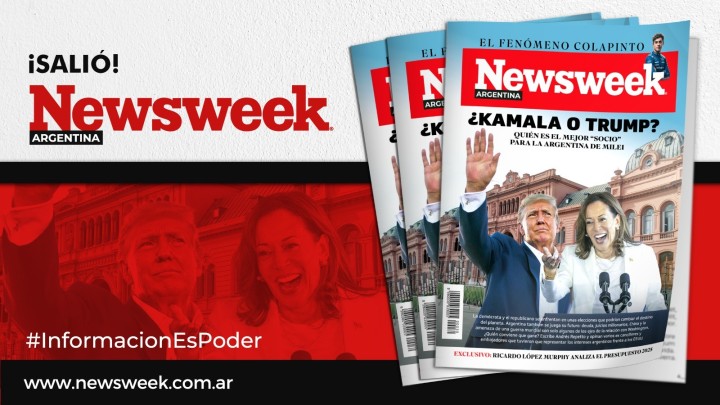 Salió Newsweek Argentina de octubre | ¿Kamala o Trump? Quién le conviene más a la Argentina